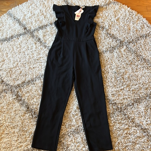 NWT Entro Black Jumpsuit - Picture 3 of 5